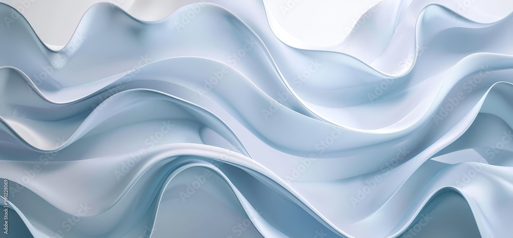 Abstract Blue Waves Abstract Blue Waves