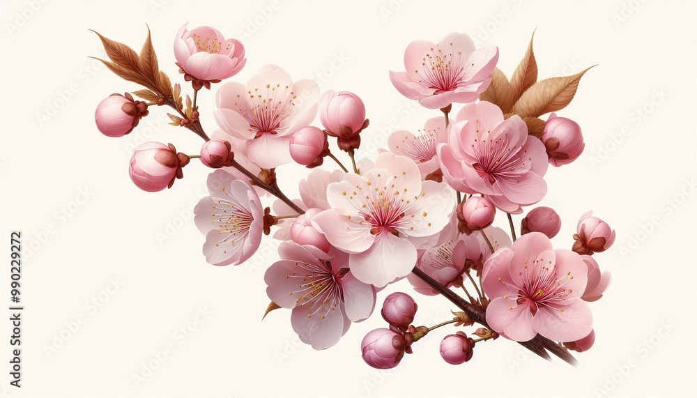 pink sakura blossom flower