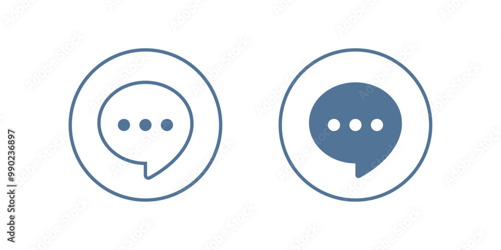 Comment icon speech bubble vector isolated on white. Comment icon speech bubble vector isolated on white.