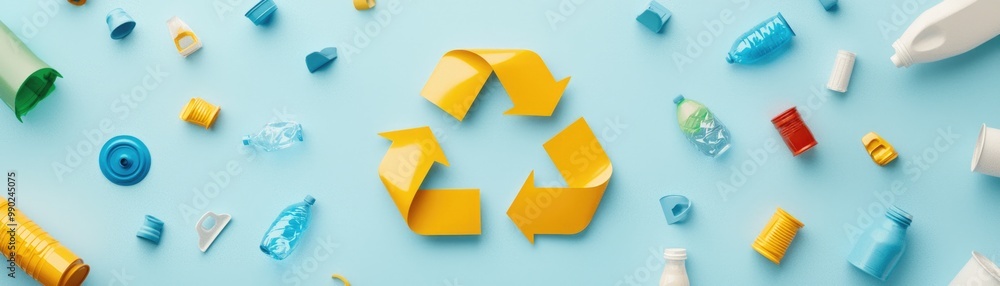 Educational infographic featuring recycle symbol, teaching the importance of reuse, clean design Educational infographic featuring recycle symbol, teaching the importance of reuse, clean design