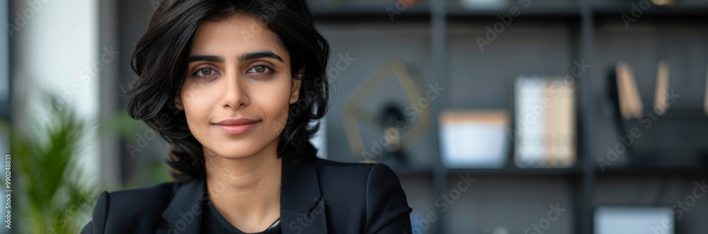 Indian Businesswoman in Office Environment
Indian Businesswoman in Office Environment