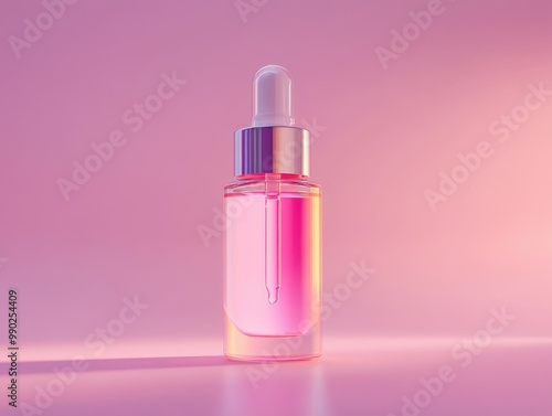 Pink Liquid on Table