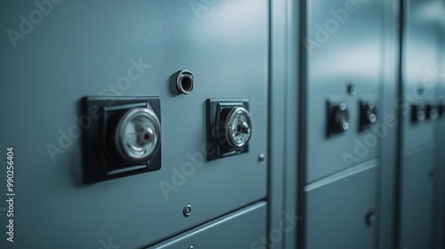 Minimalist Locker Room Lighting and Design