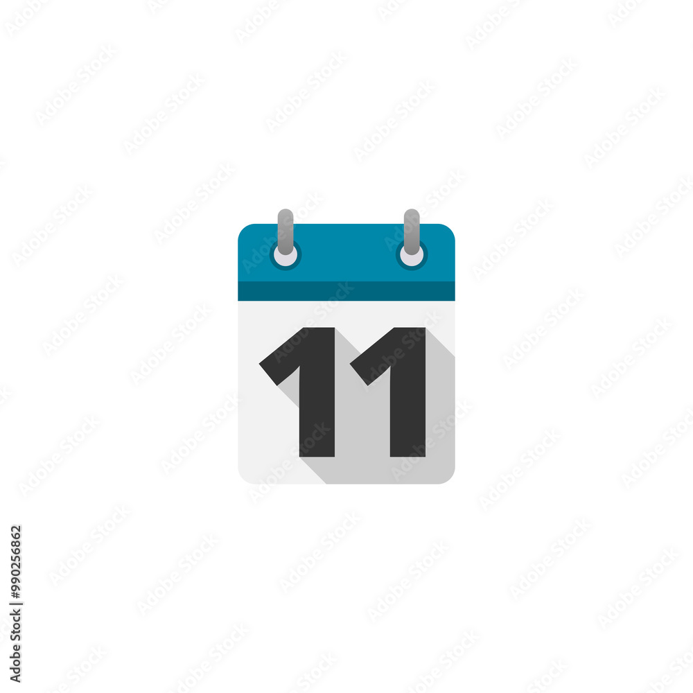 Calendar and number, calendar icon set, flat design with long shadow icon isolated on transparent background Calendar and number, calendar icon set, flat design with long shadow icon isolated on transparent background