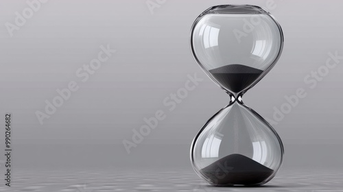 hourglass isolated on transparent background