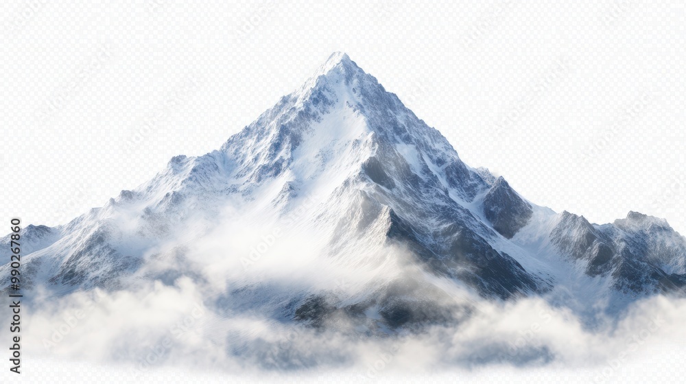 Obraz premium mountain isolated on transparent background