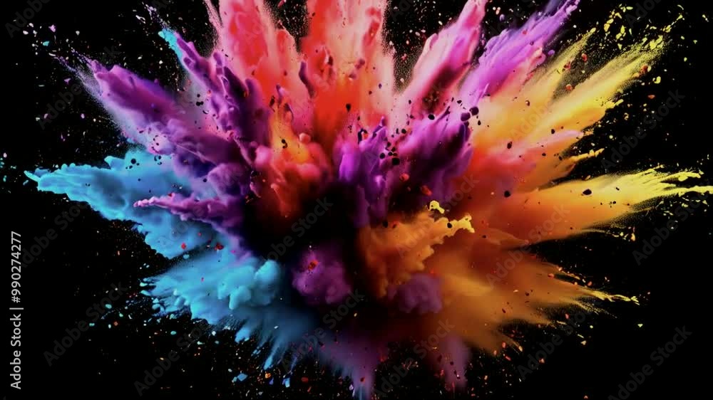Explosion of colored powder on black background
By Jag_cz Explosion of colored powder on black background
By Jag_cz