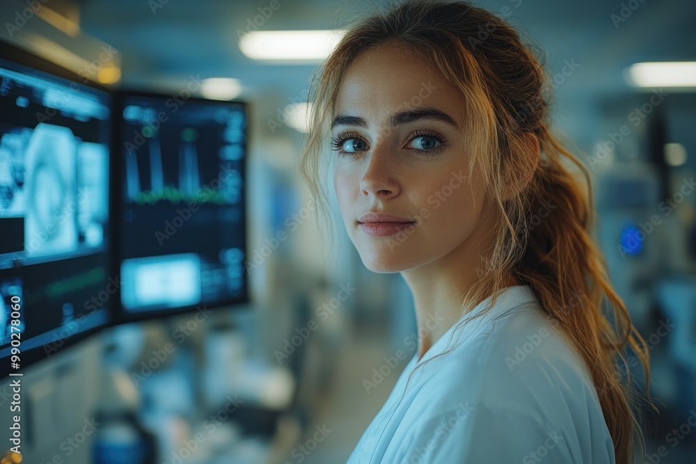Female Doctor Looking at Camera Female Doctor Looking at Camera