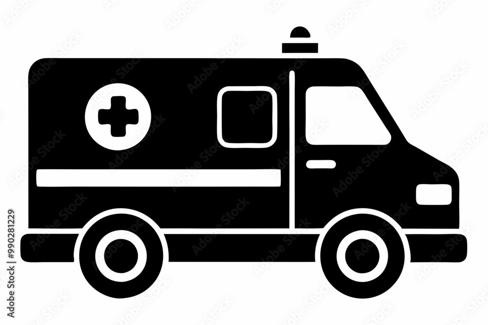 Ambulance Icon Vector, Ambulance Silhouette, Fast Response Ambulance Design
Ambulance Icon Vector, Ambulance Silhouette, Fast Response Ambulance Design