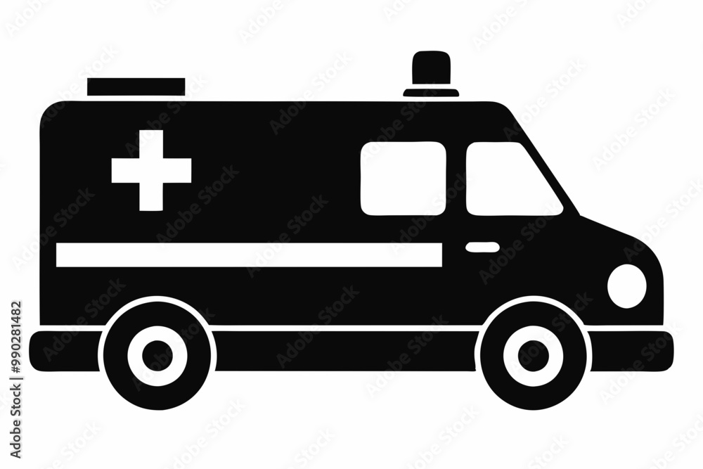 Ambulance Icon Vector, Ambulance Silhouette, Fast Response Ambulance Design
Ambulance Icon Vector, Ambulance Silhouette, Fast Response Ambulance Design