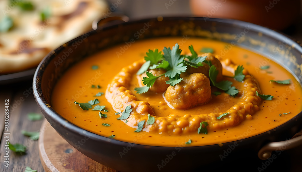 Rich Dal Makhani with Naan Rich Dal Makhani with Naan