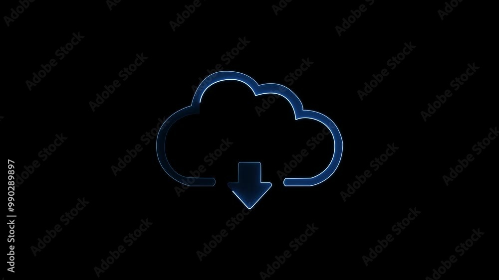 Cloud computing Icon Moving Through Rack Servers in Data Center. automation system cloud computing. internet on data network technology. Cloud Service, Cloud. 3D Illustration. isolated on background. Cloud computing Icon Moving Through Rack Servers in Data Center. automation system cloud computing. internet on data network technology. Cloud Service, Cloud. 3D Illustration. isolated on background.