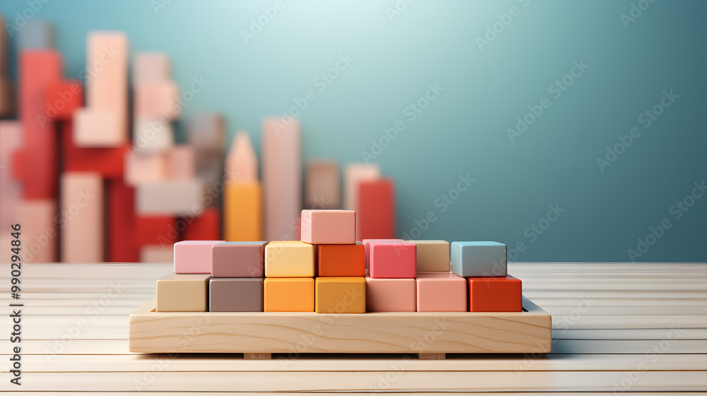 decision making concept on pastel color background decision making concept on pastel color background