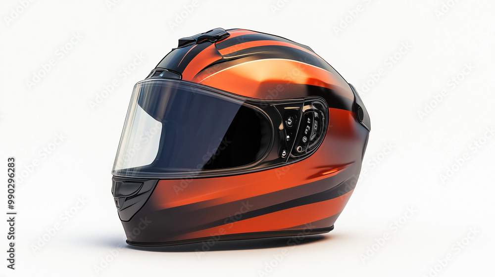 A high-resolution photo of a motorcycle helmet on a solid white background. isolated on a solid white background. Illustrations
A high-resolution photo of a motorcycle helmet on a solid white background. isolated on a solid white background. Illustrations