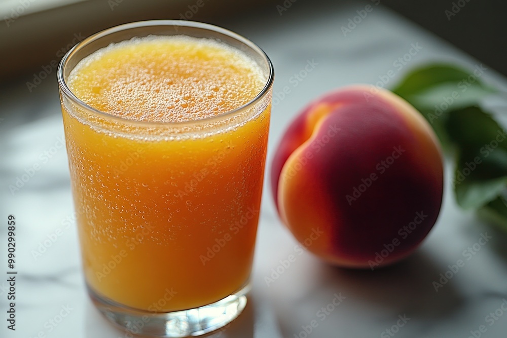 Peach Juice and Peach Peach Juice and Peach
