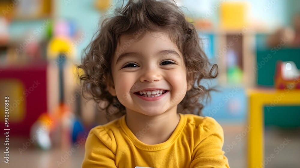 A child happily displaying their vaccination sticker in a pediatric clinic full of toys and bright colors, feeling brave after their shot A child happily displaying their vaccination sticker in a pediatric clinic full of toys and bright colors, feeling brave after their shot