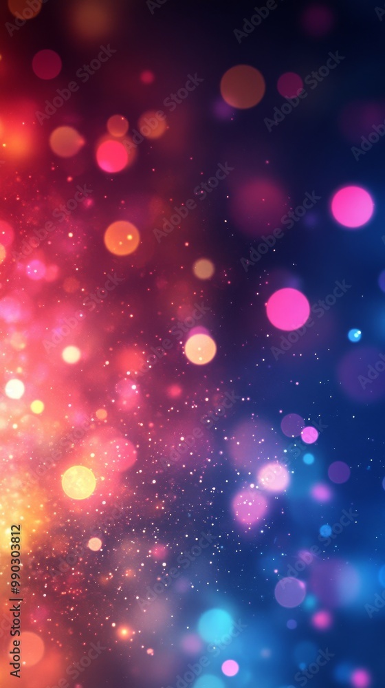 A vibrant display of multifaceted bokeh lights captures the essence of a joyous celebration, with colors ranging from deep orange to soft pink as they twinkle against a dark backdrop A vibrant display of multifaceted bokeh lights captures the essence of a joyous celebration, with colors ranging from deep orange to soft pink as they twinkle against a dark backdrop