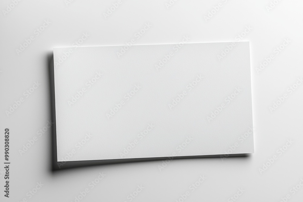 Paper A4 Mockup on White Background created with Generative AI Paper A4 Mockup on White Background created with Generative AI