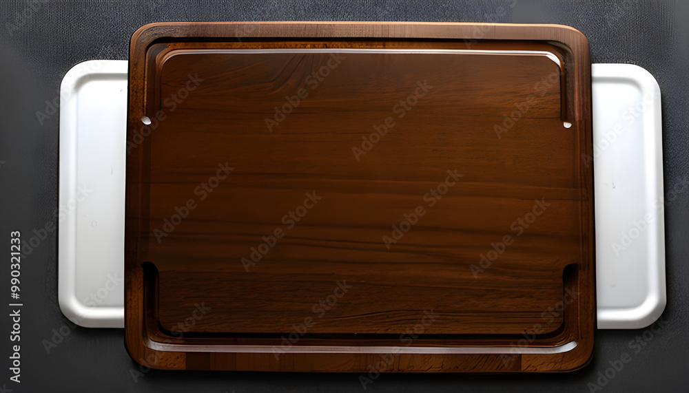 wooden box isolated on brown background wooden box isolated on brown background