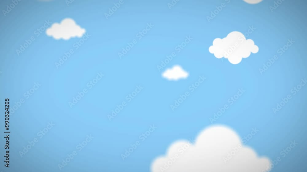 Cloud and sky background motion seamless loop Cloud and sky background motion seamless loop