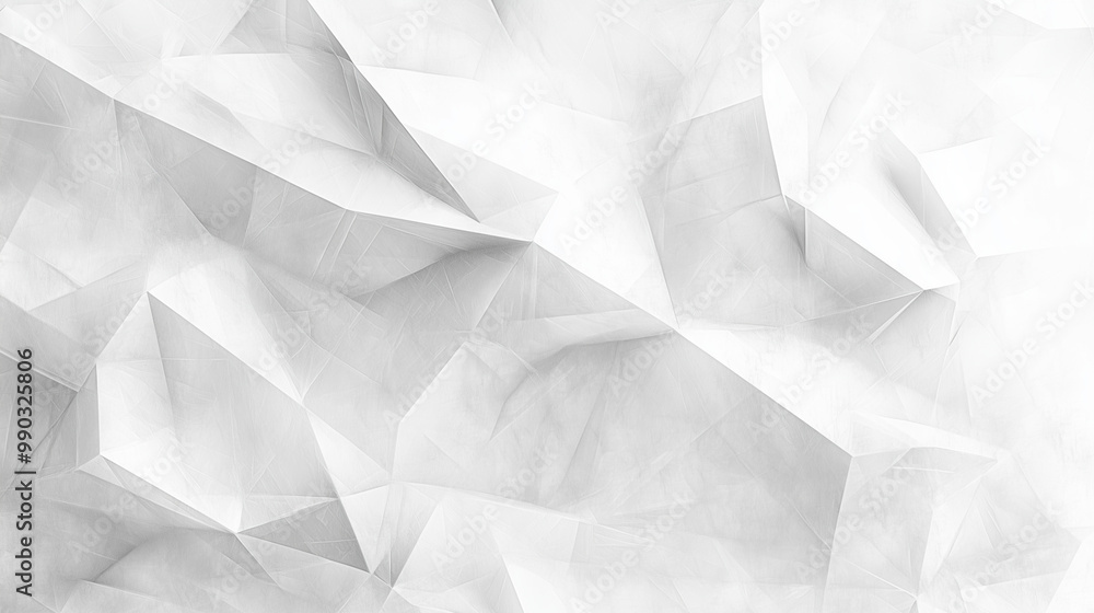 Modern abstract white background design with layers of textured white transparent material in triangle diamond and squares shapes in random geometric pattern. abstract. Illustrations
Modern abstract white background design with layers of textured white transparent material in triangle diamond and squares shapes in random geometric pattern. abstract. Illustrations