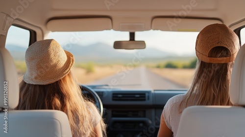 Friends on Joyful Sunday Road Trip Adventure photo