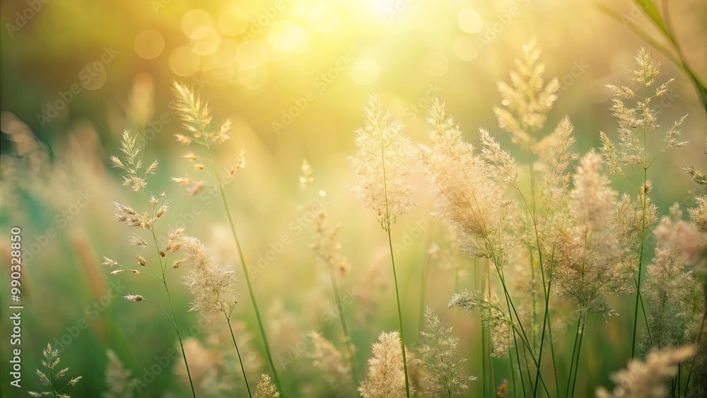 Golden Grass Blades Bathed in Warm Afternoon Sunlight, Capturing the Essence of Summer's End Golden Grass Blades Bathed in Warm Afternoon Sunlight, Capturing the Essence of Summer's End