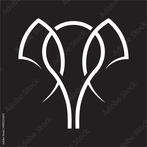 elephant,symbol,draving,cector,desing