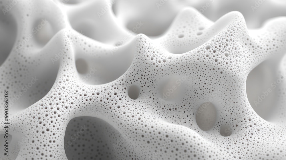 Abstract White Foam Texture Abstract White Foam Texture