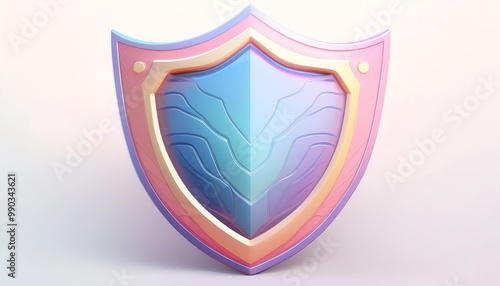 Free Download A vibrant shield design with colorful splashes, embodying themes of protection, strength, and creativity. - GFXLoad