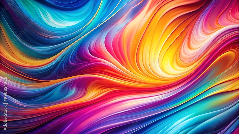 Abstract Colorful Swirling Lines of Motion, Creating a Dynamic and Energetic Visual Composition Abstract Colorful Swirling Lines of Motion, Creating a Dynamic and Energetic Visual Composition