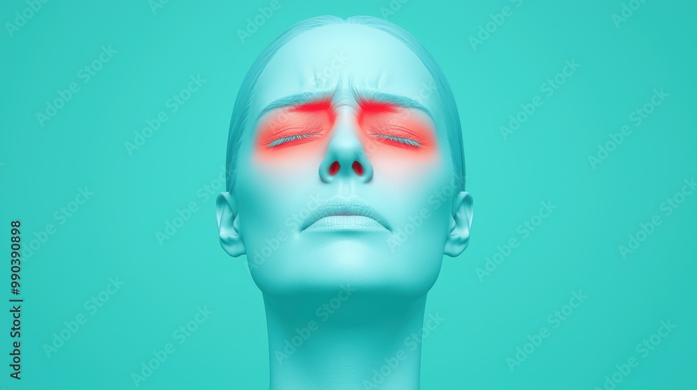 Facial Expression Indicating Pain or Discomfort Facial Expression Indicating Pain or Discomfort