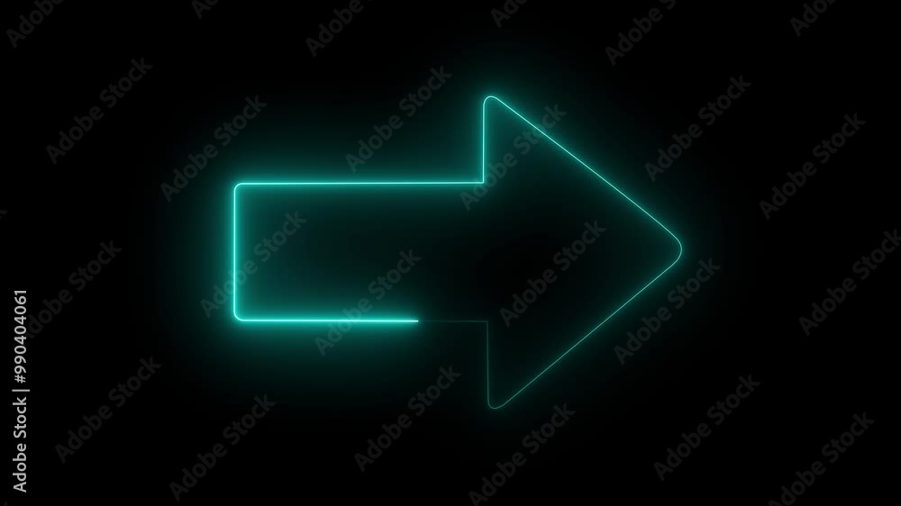 glowing neon Abstract beautiful neon arrow icon animation black background arrow icon glowing neon Abstract beautiful neon arrow icon animation black background arrow icon