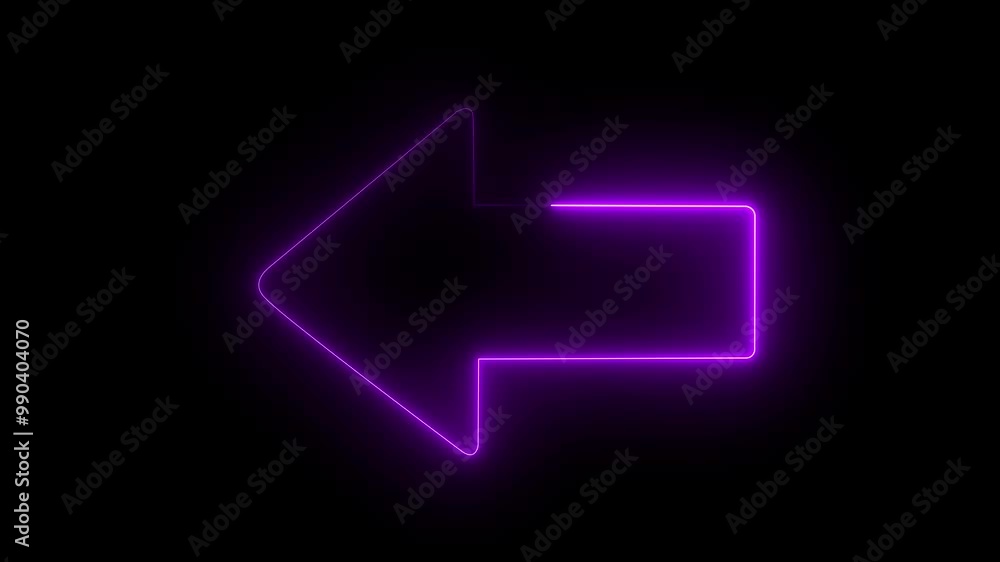 glowing neon Abstract beautiful neon arrow icon animation black background arrow icon glowing neon Abstract beautiful neon arrow icon animation black background arrow icon