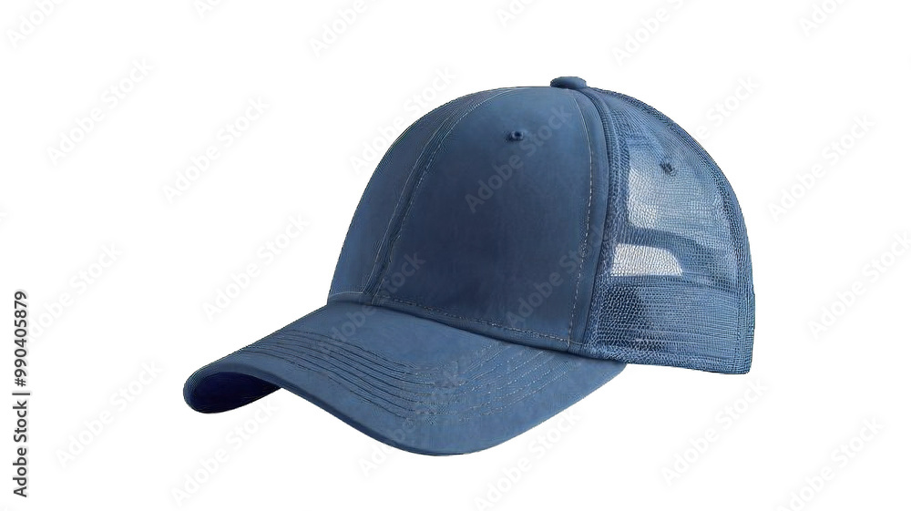 Fototapeta premium blue baseball cap