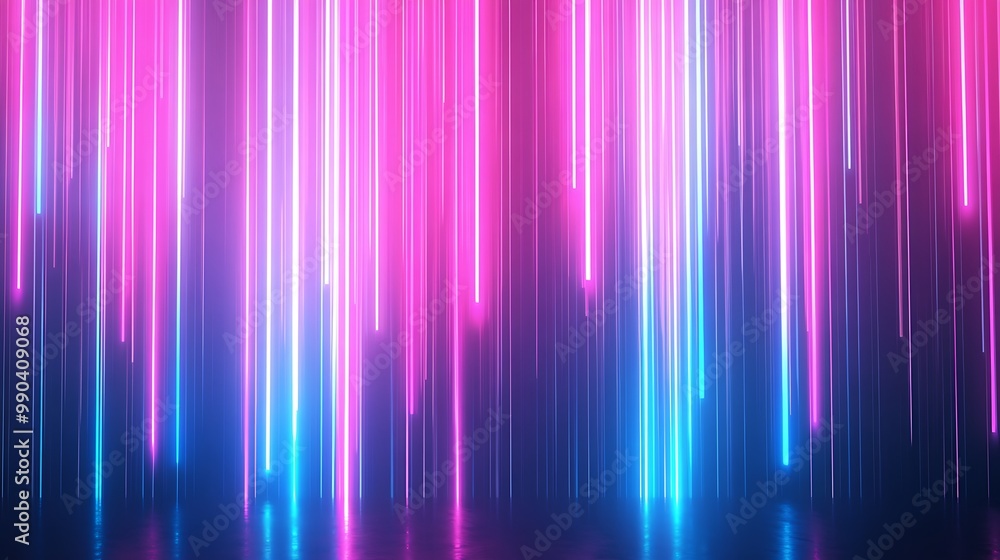 Neon Lights in a Dark Room Neon Lights in a Dark Room