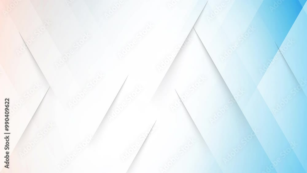 Abstract creative motion geometric shape and stripe on gradient light blue background. Video animation Ultra HD 4k footage. Abstract creative motion geometric shape and stripe on gradient light blue background. Video animation Ultra HD 4k footage.