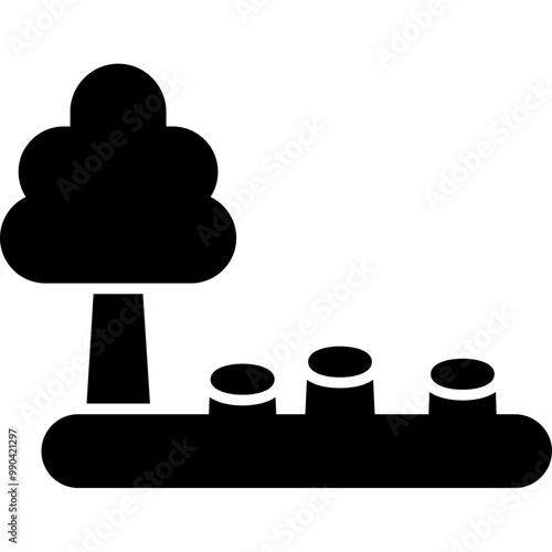 Deforestation Icon