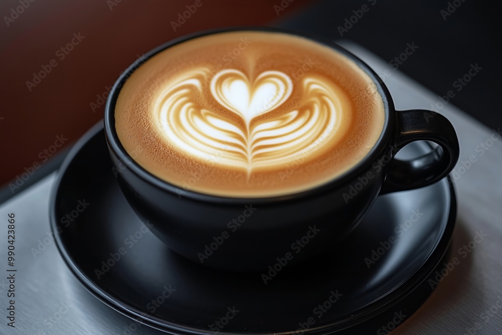 Artful Latte: The Perfect Pour of coffee Artful Latte: The Perfect Pour of coffee