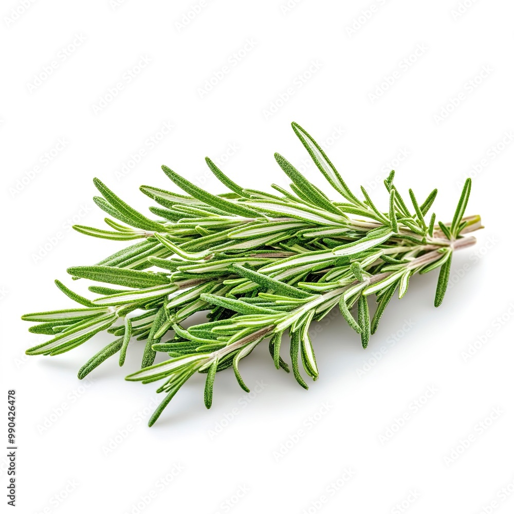 Fresh rosemary isolated on white background Fresh rosemary isolated on white background