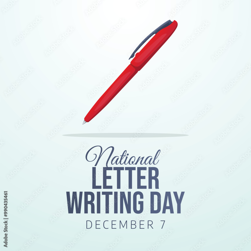 vector graphic of National Letter Writing Day ideal for National Letter Writing Day celebration. vector graphic of National Letter Writing Day ideal for National Letter Writing Day celebration.