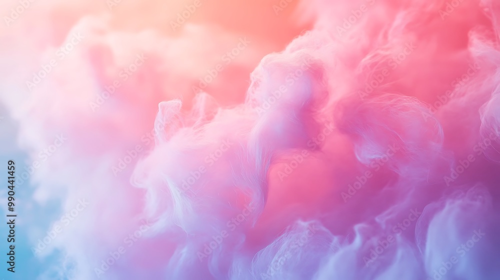 Abstract Background with Pink and Blue Swirls Abstract Background with Pink and Blue Swirls