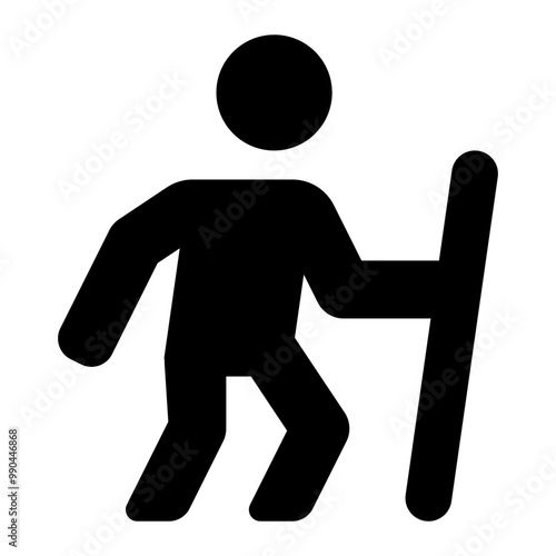 People Hike Icon