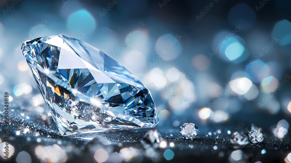 Sparkling and radiant diamond Sparkling and radiant diamond