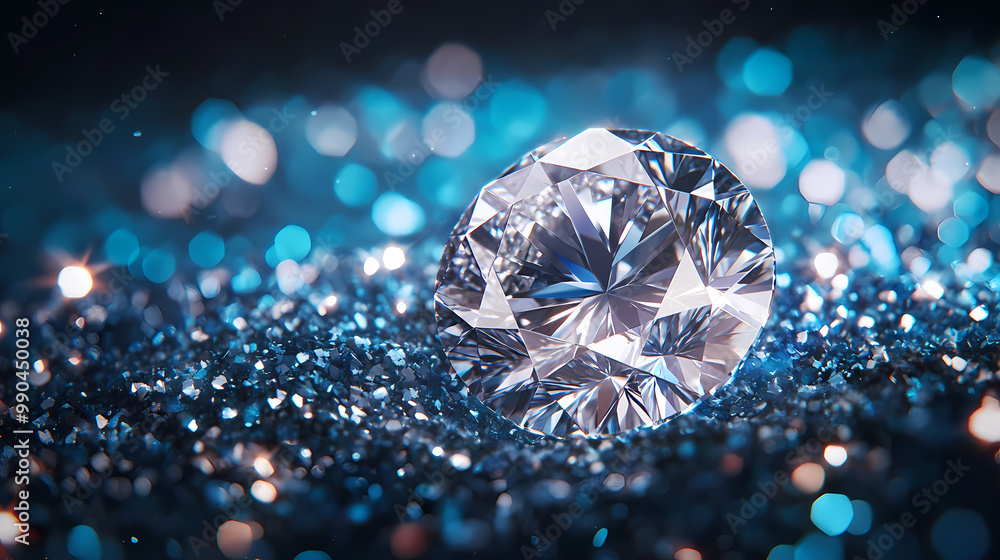 Sparkling and radiant diamond Sparkling and radiant diamond