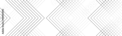 Gray and white geometric shape seamless tech technology abstract subtle background. Geometric triangular or polygonal line shapes, stylist geometric line background.