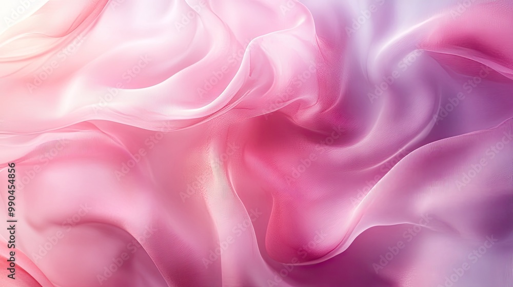 Fototapeta premium Light rose-colored background with soft lighting and gradients, ideal for gentle, calming designs or romantic visuals.