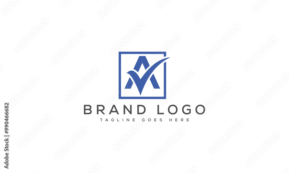 letter A logo design vector template design for brand. letter A logo design vector template design for brand.