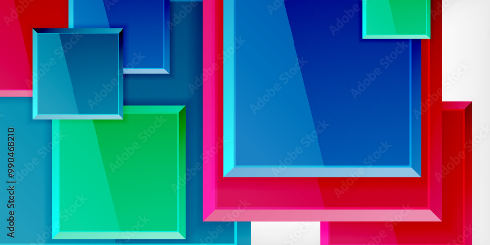 Shiny glossy metallic or plastic square design background. Vector Illustration For Wallpaper, Banner, Background, Card, Book Illustration, landing page Shiny glossy metallic or plastic square design background. Vector Illustration For Wallpaper, Banner, Background, Card, Book Illustration, landing page
