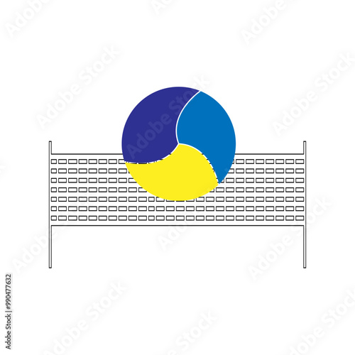 sport, icon, logo, illustration, volleyball, ball, volley, vector, game, team, net, symbol,